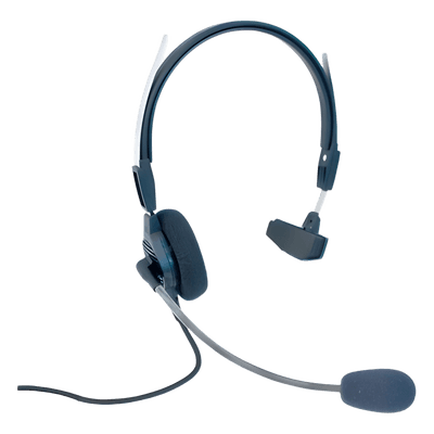 Diadema Micrófono / Audífono Estereol / Uso Rudo / Para Sistema de Despacho TELEX