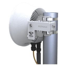 Radio Backhaul PTP en frecuencia 24 GHz, MIMO 4X4:4, 1.5 Gbps, Antena integrada 33 dBi, IP67, Puerto SFP, Adaptación automática al entorno, Sin interferencia  