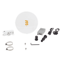 Radio Backhaul PTP en frecuencia 24 GHz, MIMO 4X4:4, 1.5 Gbps, Antena integrada 33 dBi, IP67, Puerto SFP, Adaptación automática al entorno, Sin interferencia  