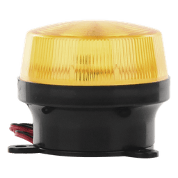 Estrobo LED / 12 VCC / 90 Destellos por Minuto / Montaje Brida 68 mm / Ámbar Rojo Azul Blanco / -20℃ a +60℃