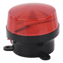 Mini Estrobo LED / 12 VCC / 150 mA / 90 Destellos por Minuto / Montaje en Panel 68 mm (2.68 in)