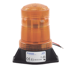 Mini Burbuja LED / Rango 12-80 VCC / IP66/67 / 8 Destellos 70 FPM / SAE J845 Clase III / Montaje Permanente
