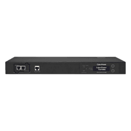PDU ATS (Fuente Redundante Auto-transferible) Monitoreable, Para Distribución de Energía, 2 Entradas 120 Vca NEMA5-15P, Con 10 Salidas NEMA 5-15R, Horizontal 19in, 1UR 