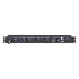 PDU Switchable / 8 Salidas NEMA 5-15R / Entrada 120 Vca NEMA 5-15P / Horizontal 19in / 1UR / Control Remoto por Red / Daisy Chain