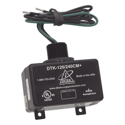 Dispositivo de Protección contra Sobretensiones de Fase Dividida de 120/240 VCA, Recomendado para Climas, Motores, Iluminación.