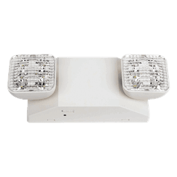 Luz LED de Emergencia / Doble LED 1W / 150 Lúmenes / Voltaje Universal 127-277 VAC / Batería Ni-Cd 3.6V 900mAh / UL 5VA / 90 min Autonomía