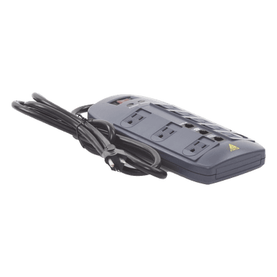 Multicontacto 8 Salidas / 120 VCA 15 A / 2160 Joules / Telco RJ11 / 6 Transformadores Simultáneos