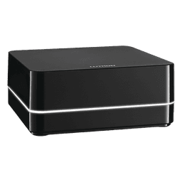 Controlador principal para sistema RA2 Select, administra hasta 100 dispositivos inalámbricos, conexión Ethernet al router y control desde la app de Lutron