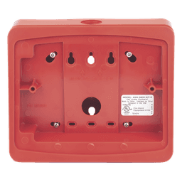 Kit de caja de montaje en superficie, color rojo, para el anunciador remoto ANN-80
