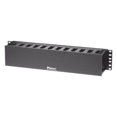 Organizador de Cables Horizontal PatchLink, Sencillo (Solo Frontal), Para Rack de 19in, 2UR