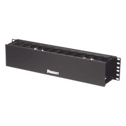 Organizador de Cables Horizontal PatchLink, Sencillo (Solo Frontal), Para Rack de 19in, 2UR