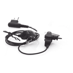 Micrófono-Audífono de 1 cable con tubo acústico para radios DEP450, EP450, MAGONE y TC500/600/700, PD506