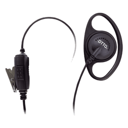 Micrófono-Audífono tipo Anillo, Cable con 40 lbs de Resistencia. KENWOOD NX-340/320/420, TK-3230/3000/3402/3312/3360/3170