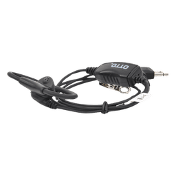 Micrófono-Audífono tipo Anillo / 40 lbs resistencia radio / 20 lbs audífono / Compatible Motorola EP450, DEP450, CP200D, XPR3000 y Hytera TC500/600/700