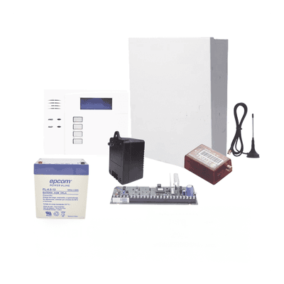Panel de Alarma VISTA-48LA / 8 Zonas Cableadas + 40 Inalámbricas / 48 Usuarios / 3 Particiones / Comunicador 4G LTE-M / Teclado 6160RF