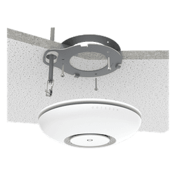Punto de Acceso / Doble Banda 2.4 y 5 GHz / 802.11ac Wave 2 / 4 Núcleos ARM / PoE 802.3af / 400 mW / 1,312 ft Cobertura 360°