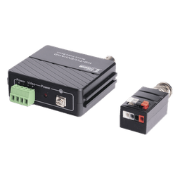 Kit de transmisión de video / 400 m (1312 ft) / 2 MP / HD-TVI HD-CVI AHD CVBS / Activo+Activo / Protección grado III