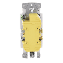 Tomacorriente Dúplex / 15 A / 125 V / Caja Estándar Tipo Americano / Color Snow / Certificación UL y CSA