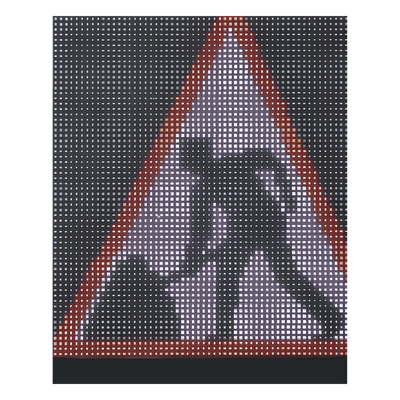 Señalamiento LED para tráfico / 640x640 mm (2.1x2.1 ft) / Matriz 64x64 / Multicolor / 200 m visibilidad / 12V DC