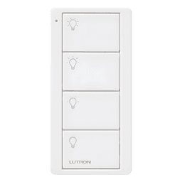 Control Remoto Inalámbrico / 4 Botones / 3 Escenas de Iluminación / RF 431-437 MHz / Alcance 18 m (59 ft) / Batería 10 Años