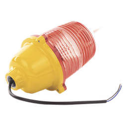 Estrobo Led de Obstrucción Color Rojo (110 Vca de Entrada) / Luz fija