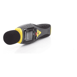 Medidor de Decibeles Profesional / Rango 40-130 dB en 4 Escalas / Precisión ±2 dB / Cumple NFPA 72 y ANSI S1.4 / LCD 4 Dígitos con Max/Min Hold / Micrófono Condensador Electret ½ Pulgada