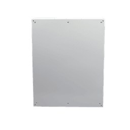 Gabinete de Acero IP66 Uso en Intemperie (800 x 1000 x 300 mm) con Placa Trasera Interior Metálica y Compuerta Inferior Atornillable (Incluye Chapas y Llaves T).