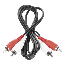 Cable RCA Macho a Macho / 1 m (3.28 ft) / Audio y Video HD / Conectores Codificados por Color / Baja Pérdida de Señal