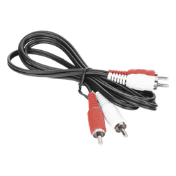 Cable RCA Macho a Macho / 1 m (3.28 ft) / Audio y Video HD / Conectores Codificados por Color / Baja Pérdida de Señal