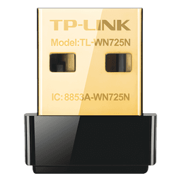 Adaptador USB Wi-Fi / 150 Mbps / 2.4 GHz / 802.11n/g/b / Antena Interna / Nano