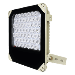Iluminador de LUZ BLANCA / Cobertura 90&deg; / LARGO ALCANCE 100 Metros de Iluminación