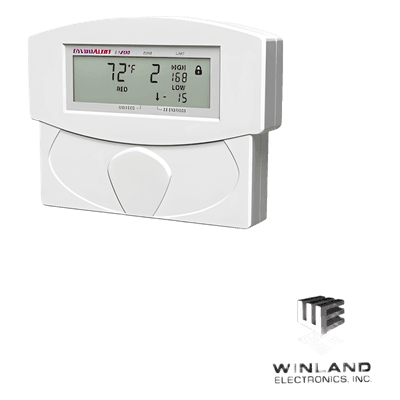 Detector de temperatura y humedad, capacidad 2 zonas, incluye una zona con sensor de temperatura y 1 zona libre