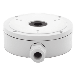 Caja de Conexiones para Cámara Domo / Aleación de Aluminio / IP66 / Conector 25 mm (1') / 157 x 185 x 51.5 mm / 621 g