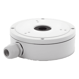 Caja de Conexiones para Cámara Domo / Aleación de Aluminio / IP66 / Conector 25 mm (1') / 157 x 185 x 51.5 mm / 621 g