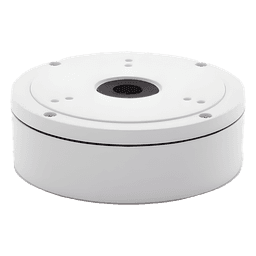 Caja de Conexiones para Cámara Domo / Aleación de Aluminio / IP66 / Conector 25 mm (1') / 157 x 185 x 51.5 mm / 621 g