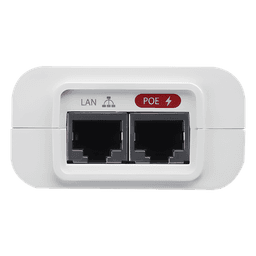 Adaptador POE Ubiquiti (48 VDC, 0.32 A) puerto Gigabit, ideal para equipos UniFi