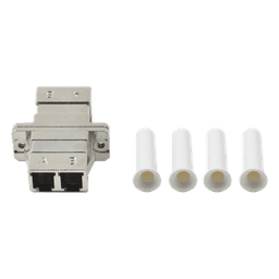 Módulo Acoplador de Fibra Óptica Duplex LC/PC a LC/PC Compatible con Fibra Multimodo