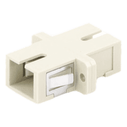 Módulo Acoplador de Fibra Óptica Simplex SC/PC a SC/PC Compatible con Fibra Multimodo
