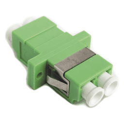 Módulo Acoplador de Fibra Óptica Duplex LC/APC a LC/APC Compatible con Fibra Monomodo