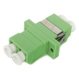Módulo Acoplador de Fibra Óptica Duplex LC/APC a LC/APC Compatible con Fibra Monomodo