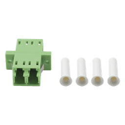 Módulo Acoplador de Fibra Óptica Duplex LC/APC a LC/APC Compatible con Fibra Monomodo