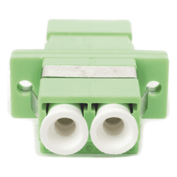 Módulo Acoplador de Fibra Óptica Duplex LC/APC a LC/APC Compatible con Fibra Monomodo