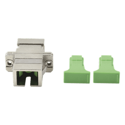 Módulo Acoplador de Fibra Óptica Simplex SC/APC a SC/APC Compatible con Fibra Monomodo