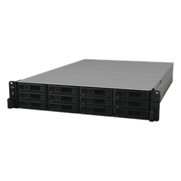 Servidor NAS para rack de 12 bahías / Expandible a 24 bahías / Hasta 288 TB / Doble fuente de poder