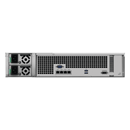 Servidor NAS para rack de 12 bahías / Expandible a 24 bahías / Hasta 288 TB / Doble fuente de poder