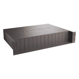 Chasis para Montaje en Rack de 14 bahías / Soporta Convertidores de Fibra Óptica TP-Link /  Compatibles (MC111CS, MC112CS, MC220L, MC110CS, MC100CM, MC210CS, MC200CM) / Plug and Play