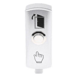 Botón de Salida / Contacto NO/NC / 24 VDC / 500,000 Ciclos / Caja de Instalación Incluida / Aleación de Aluminio y Acero