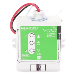 Módulo de Atenuación Inalámbrico / Control 0-10 V / 8 A / 120/277 V / RF 9 m (29.5 ft) a través de muros / Compatible con Controles Pico y Sensores Radio Powr Savr