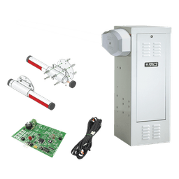 Kit de Barrera Vehicular de Uso Continuo / Motor 1/2 HP / Mástil Aluminio 4 m (13.1 ft) / 115 VAC / 5.4 A / Sensor de Masa y Loop