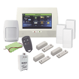 Kit de alarma inalámbrico / Panel pantalla táctil 7" / 3 contactos magnéticos / Sensor de movimiento / Control remoto / Z-Wave